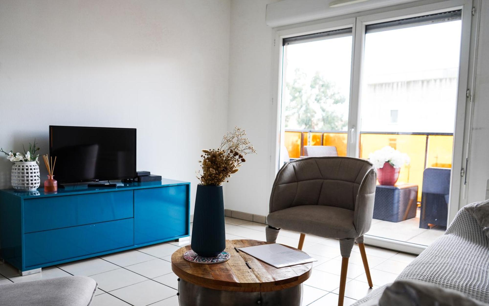 Bel Appartement Climatise & Parking Perpignan Eksteriør bilde
