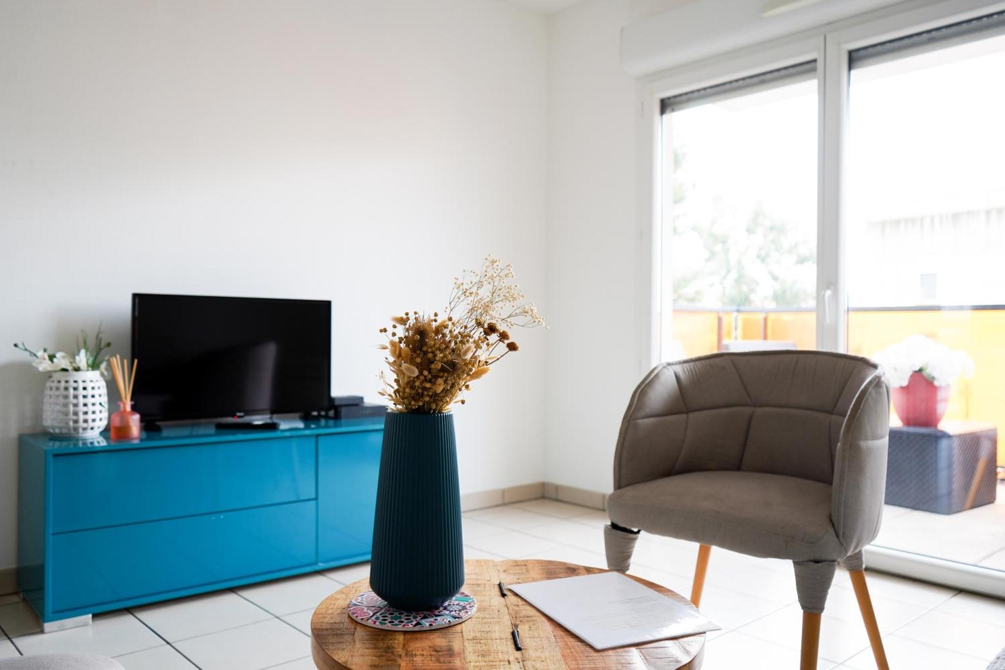 Bel Appartement Climatise & Parking Perpignan Eksteriør bilde